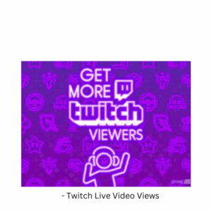 ⭐  Twitch Live Video Views | 2K | No Drop | 10 Minutes