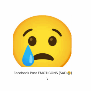 Facebook Post EMOTICONS [SAD 😢]  [Speed: Slow] [Start Time: 1 Hour]