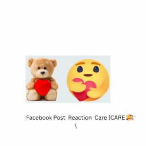 Facebook Post  Reaction  Care [CARE 🥰] [Speed: Slow] [Start Time: 1 Hour]