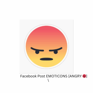 Facebook Post EMOTICONS [ANGRY 😡]  [Refill: Lifetime] [ 100% Non Drop ] [Speed: 500-1000/ DAY] [Start Time: 1 Hour]