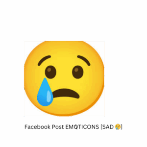 Facebook Post EMOTICONS [SAD 😢] [Refill: 30 Days] [Drop-No] [Speed: 5K/DAY] [Start Time: 1 Hour]