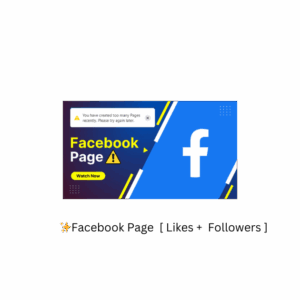 ✨Facebook Page  [ Likes +  Followers ] [Refill:  Lifetime [Drop -No ] [Speed: 10000/Day] [Start Time: 0-1 Hour]