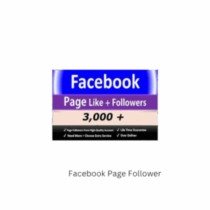 Facebook Page  Followers [Refill:  Lifetime [Drop -No ] [Speed: 25k/Day] [Start Time: 0-3 Hour]