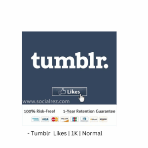 #️⃣  - Tumblr  Likes | 1K | Normal