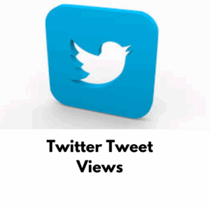 Twitter Tweet Views [Refill: No Drop]  [Speed: 500k/Day][Start Time: Instant]