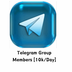 Telegram Group Members [10k/Day] [ 30 days refill] Start Time 0-1 hours