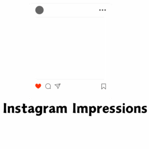 Instagram Impressions [Max: 100K] [Start Time: 0-1 Hour] [Speed: 100K/Day]